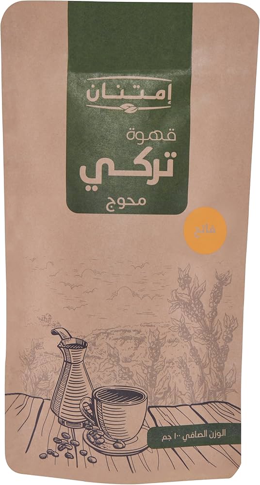 امتنان قهوة تركى محوج فاتح كيس 100 جم