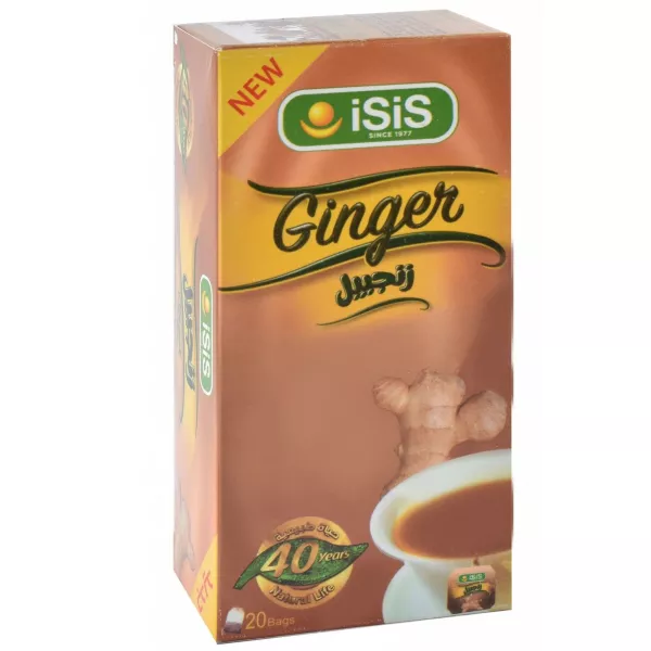 ايزيس زنجبيل 20 فتلة 