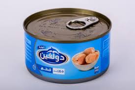 تونه دولفين قطع 185 جرام 