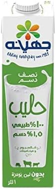جهينه لبن نصف دسم 1لتر 