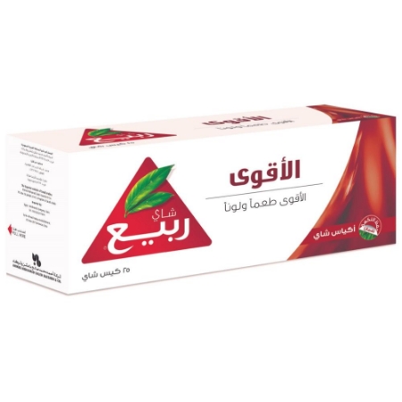 شاي ربيع الاقوي 25 فتلة 