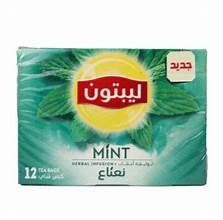 ليبتون نعناع 12 فتله 
