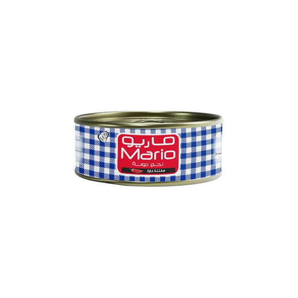 تونه ماريو مفتته-حار 140جرام 